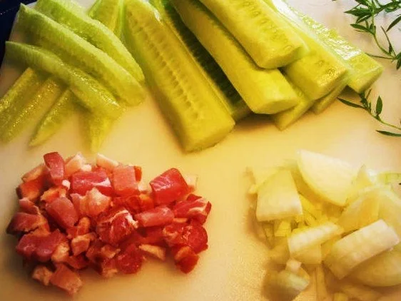 Schmorgurken ... - Rezept - Bild Nr. 3