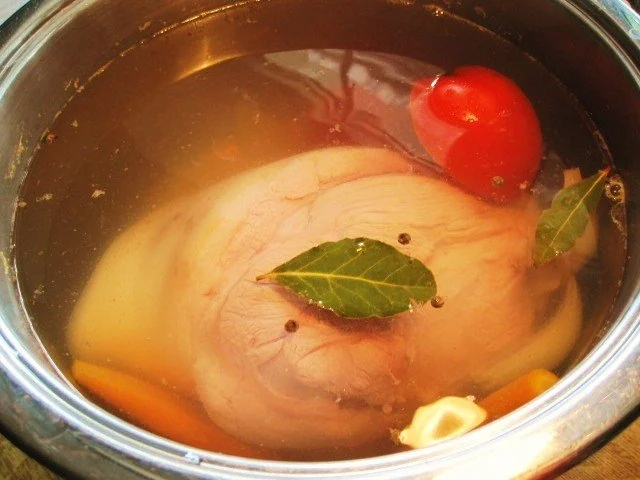 Schweinshaxe gekocht ... - Rezept - Bild Nr. 4