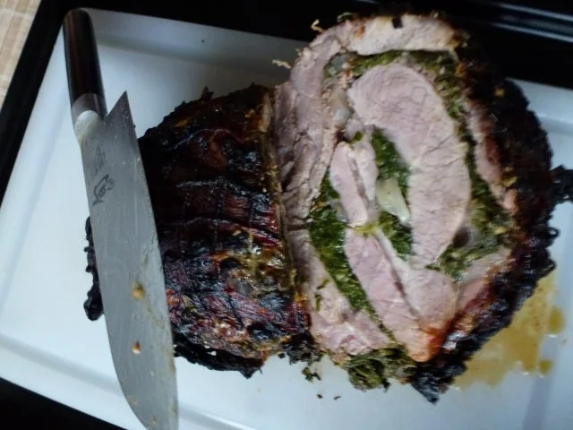 Rezept: Mangold-Rollbraten NT Bild Nr. 2 Mangold-Rollbraten NT - Rezept - Bild Nr. 2