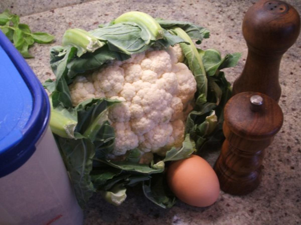 Gemüse: Gebackener Blumenkohl mit Remoulade und Kartoffelbrei - Rezept - Bild Nr. 2