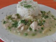 Hühnerfrikasseè - Rezept