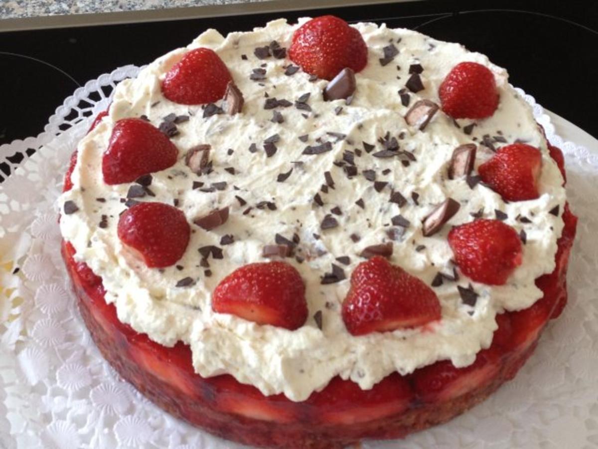 Erdbeer-Schoko-Torte - Rezept - Bild Nr. 4