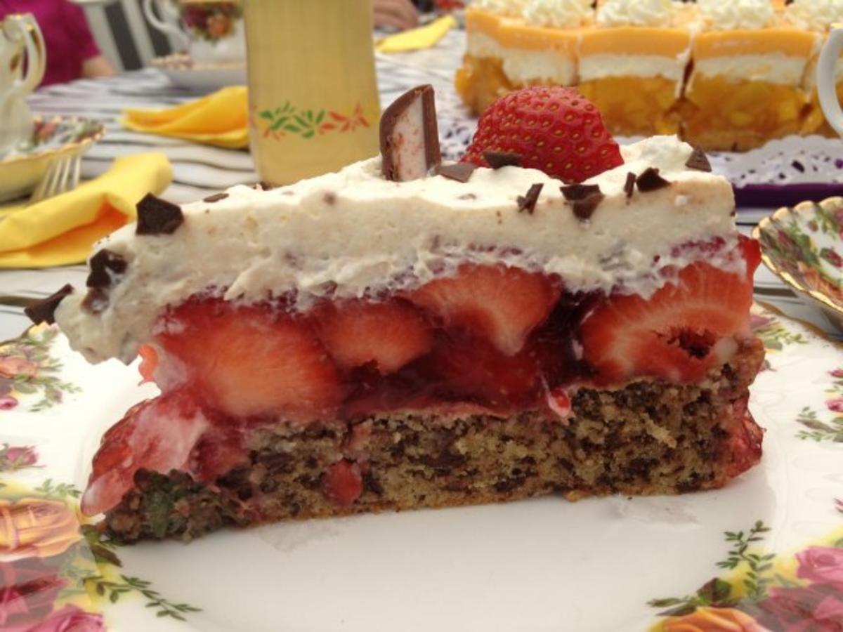 Erdbeer-Schoko-Torte - Rezept - Bild Nr. 5