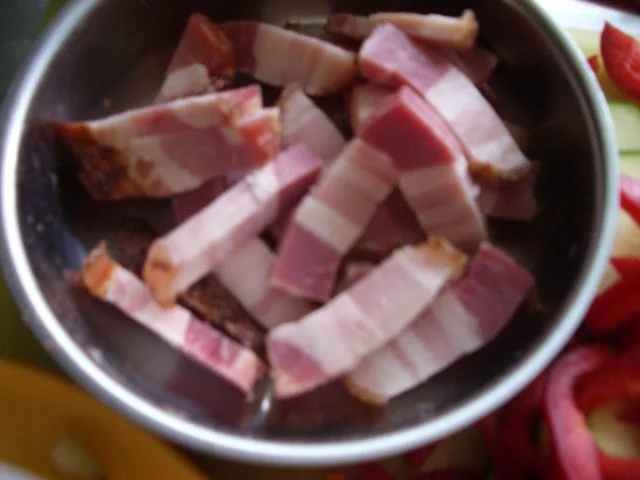 Rezept: Zucchini -Paprika - Auflauf mit Nudeln Bild Nr. 4 Zucchini -Paprika - Auflauf mit Nudeln - Rezept - Bild Nr. 4