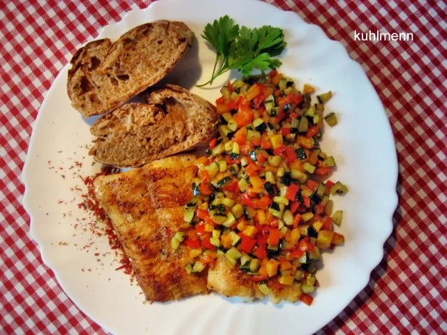 Rezept: Gemüse mediterran geschmort Gemüse mediterran geschmort - Rezept
