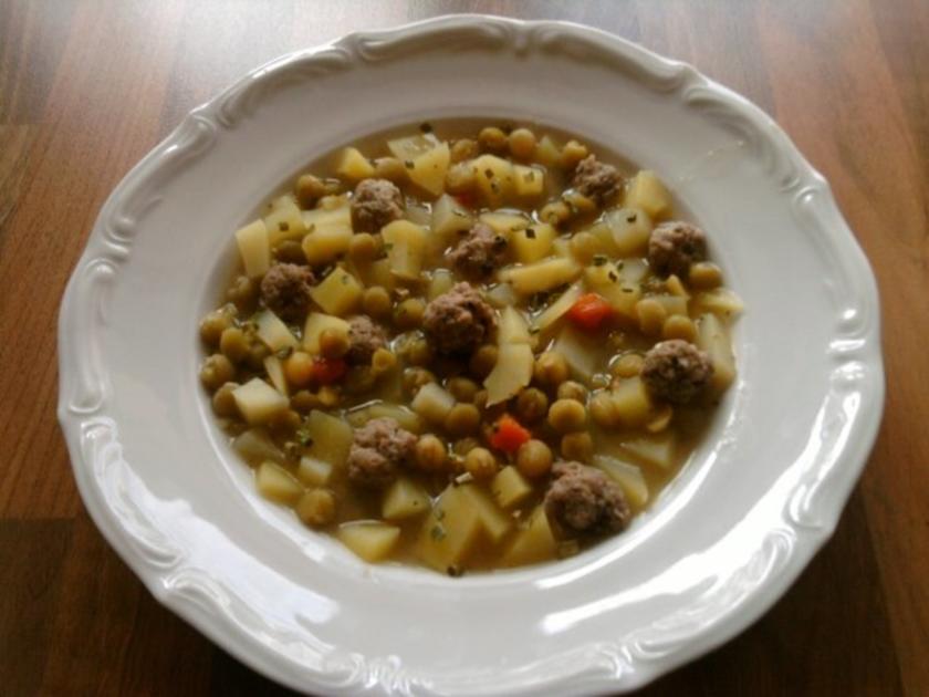 Schnelle Erbsensuppe - Rezept mit Bild - kochbar.de