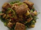 Lachs im Wasabi-Sesam-Mantel mit Gemüsesalat " Asia " - Rezept