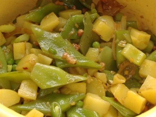 Lachs im Wasabi-Sesam-Mantel mit Gemüsesalat " Asia " - Rezept - Bild Nr. 3