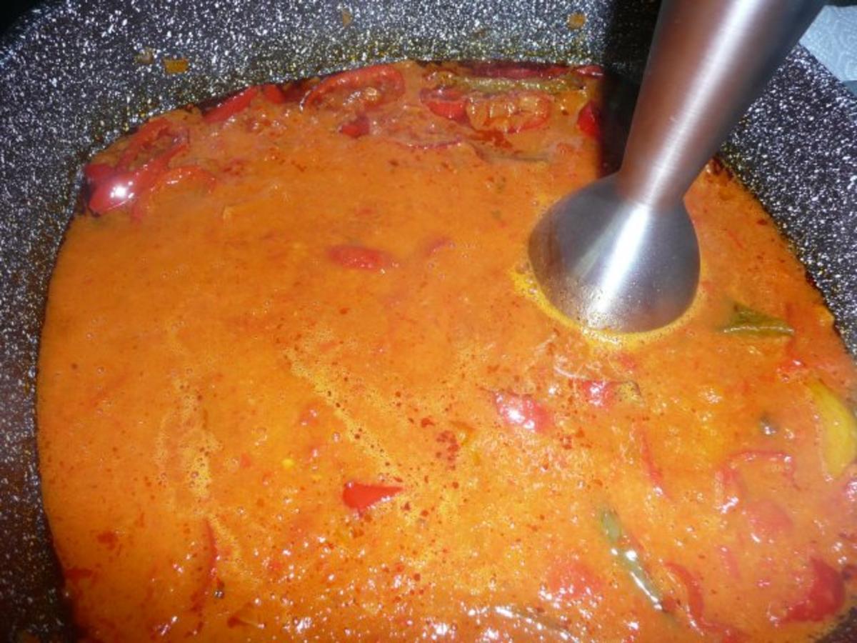Fruchtige Paprika-Tomatensauce - Rezept - Bild Nr. 4