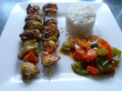 Hähnchenspieße a`la Clodin - Rezept