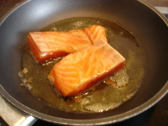 Lachsfilet mit Brokkoli - Rezept - Bild Nr. 6