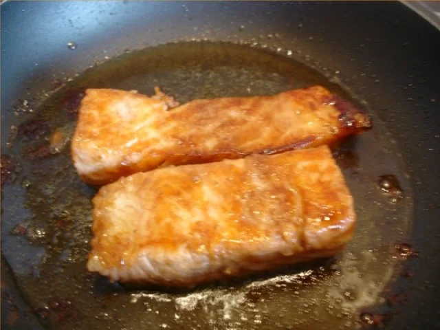 Lachsfilet mit Brokkoli - Rezept - Bild Nr. 8