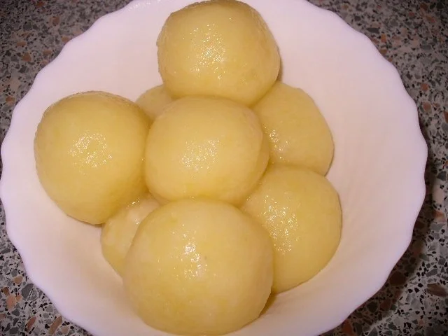 Hähnchenkeule mit Klößen - Rezept - Bild Nr. 9