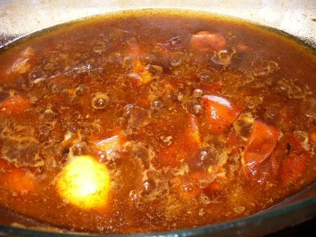 Hähnchenkeule mit Klößen - Rezept - Bild Nr. 11