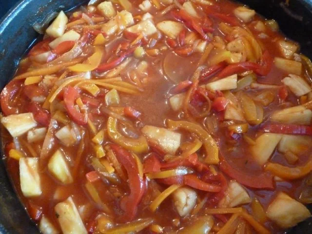 Schweinefleisch Süß-Sauer, Weight Watcher geeignet - Rezept - Bild Nr. 3