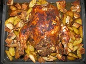 Geflügel: Orientalisches Brathähnchen - Rezept