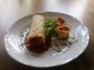 Gefüllte Curry-Hack-Pfannekuchen - Rezept