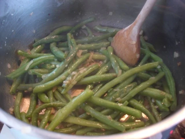 Grüne Bohnen mit Stielkotelett und Kartoffelpüree - Rezept - Bild Nr. 6