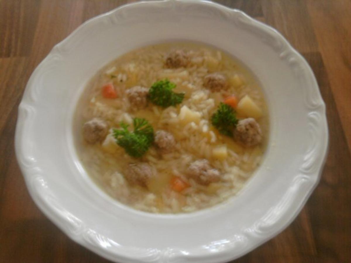 Reissuppe Mit Reis Und Kartoffeln Rezept Mit Bild Kochbar De