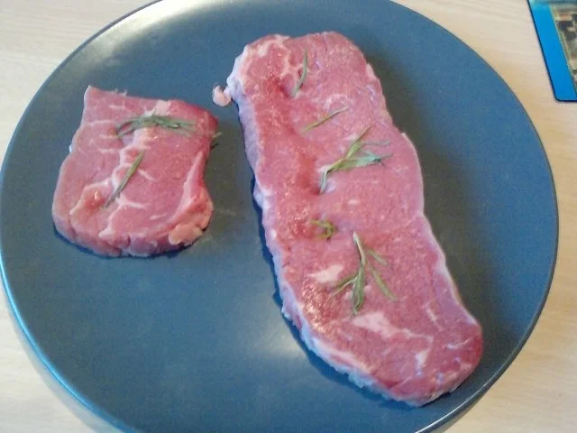 Zarte Hüfte in gesundem Umfeld oder Grillkartoffeln mit Fleisch u. -Gemüsebeilage - Rezept - Bild Nr. 5