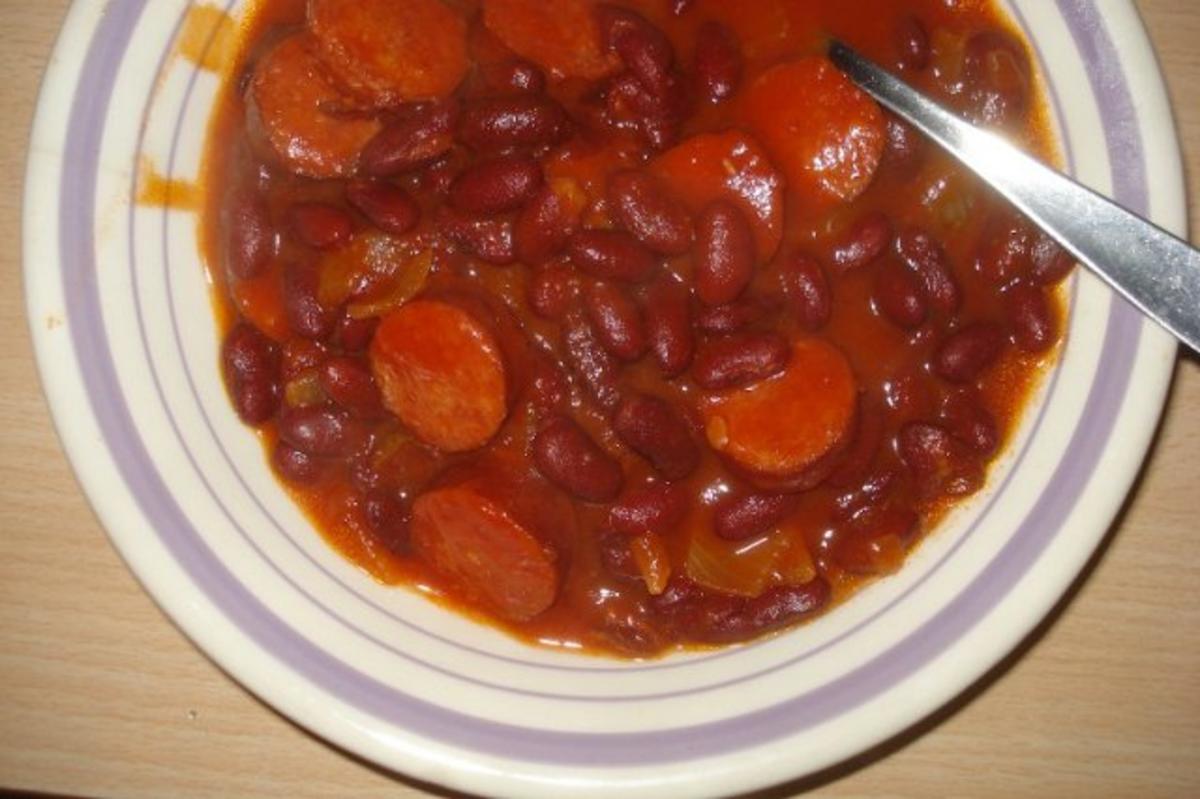 Chilli Con Cabanossi - Rezept