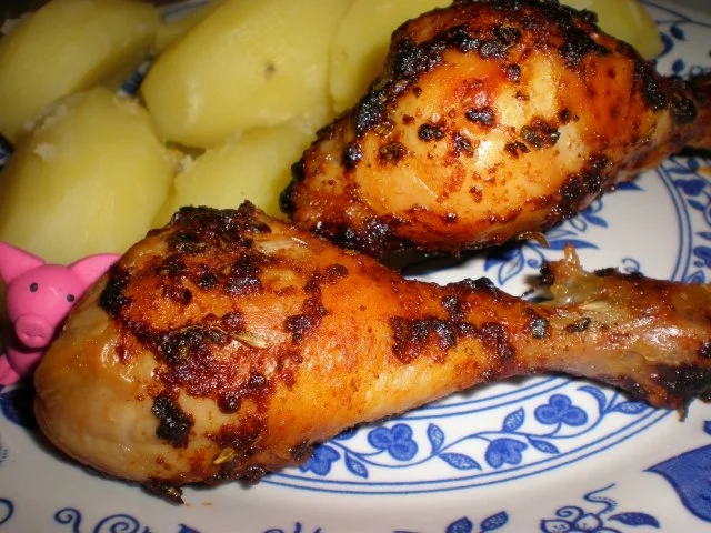 Hähnchen-Haxerl - Rezept