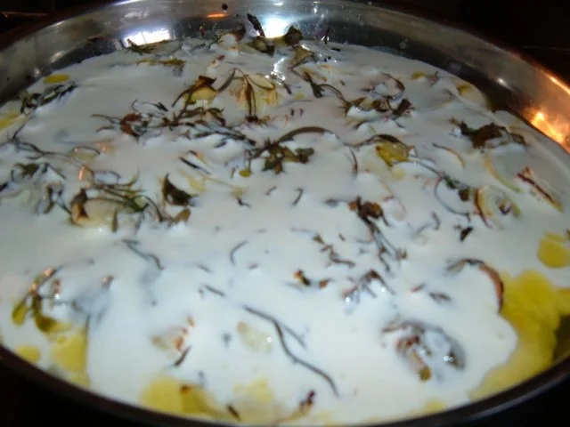 Gflügel : Hähnchenfilets mit Zwiebeln und Kräutern - Rezept - Bild Nr. 4