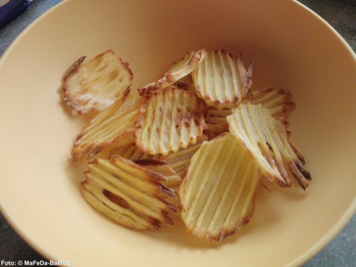 Kartoffel-Chips (selbstgemacht) - Rezept