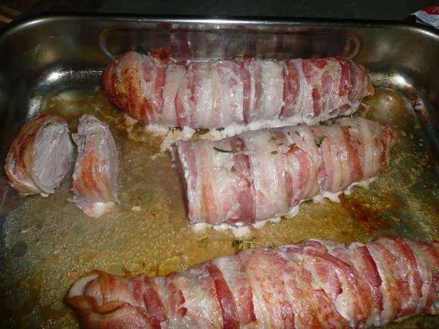 Schweinefilet im Speckmantel - Rezept - Bild Nr. 3