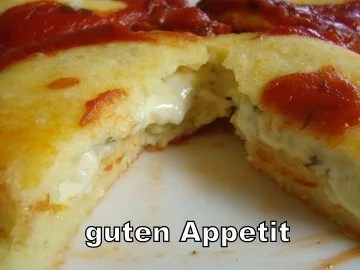Rezept: Käseknödel aus dem Backofen Käseknödel aus dem Backofen - Rezept