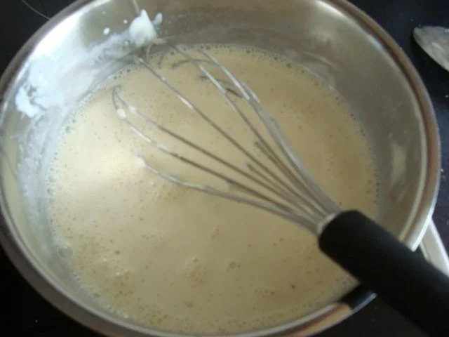 Rezept: Seelachsfilet unter Porree-Käsesauce-Haube Bild Nr. 5 Seelachsfilet unter Porree-Käsesauce-Haube - Rezept - Bild Nr. 5