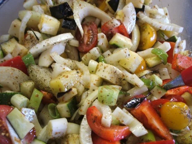 Fleisch: Lammfilet mit mediterranem Schmorgemüse - Rezept - Bild Nr. 8