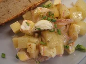 Käse: Kleiner Käsesalat - Rezept
