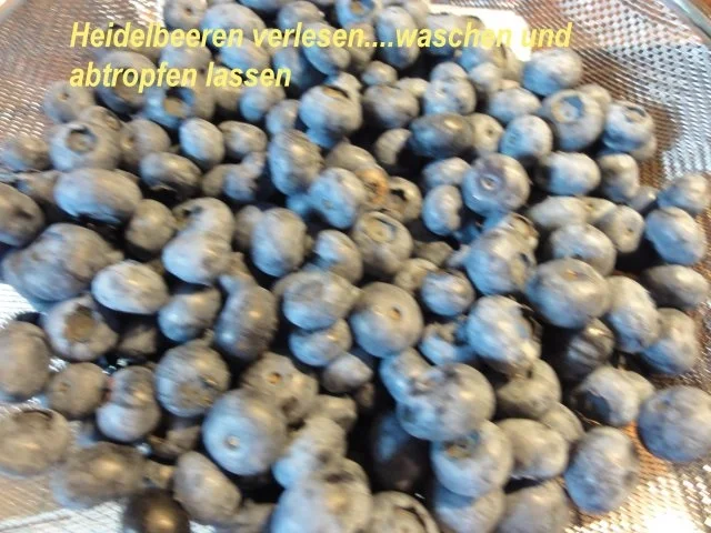 M+G:   HEIDELBEERMARMELADE - Rezept - Bild Nr. 2