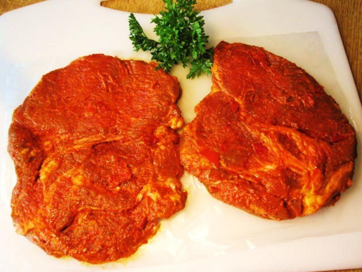 Paprika-Steak mit feinem Rahmsößchen ... - Rezept - Bild Nr. 2