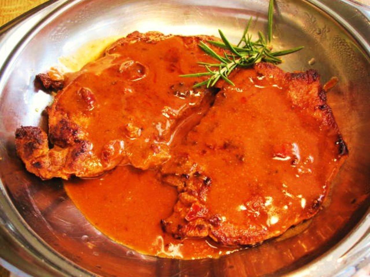 Paprika-Steak mit feinem Rahmsößchen ... - Rezept - Bild Nr. 6