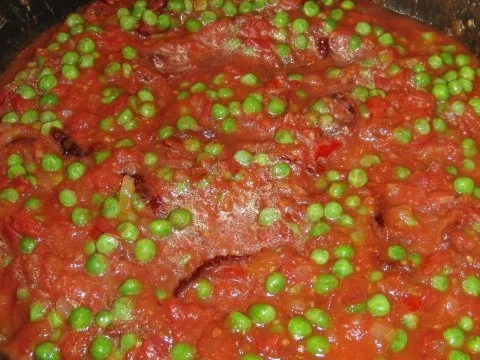 Selbstgemachte orangefarbene Tagliatelle mit Thunfisch,Tomaten und Erbsen - Rezept - Bild Nr. 9