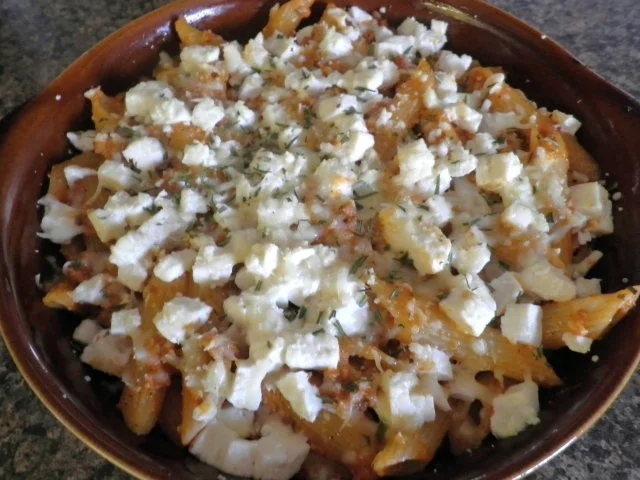 Nudel - Hackfleisch - Auflauf mit Schafskäse - Rezept - Bild Nr. 3