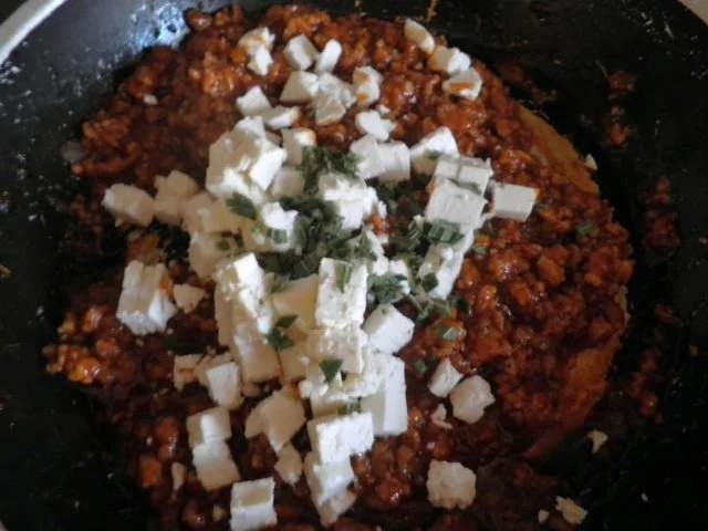 Nudel - Hackfleisch - Auflauf mit Schafskäse - Rezept - Bild Nr. 6