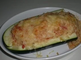Gefüllte Zuchini -Auflauf - Rezept