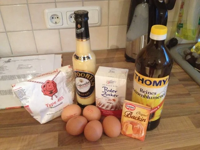 Eierlikörkuchen - Rezept