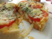 Pizza: Mini-Pizza "Wagenrad" - Rezept