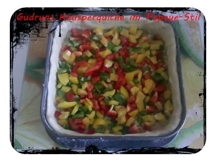 Rezept: Quiche: Knusperquiche im Popeye-Stil Bild Nr. 10 Quiche: Knusperquiche im Popeye-Stil - Rezept - Bild Nr. 10