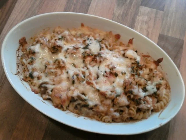 Rezept: Putenbrust-Nudel-Auflauf Bild Nr. 2 Putenbrust-Nudel-Auflauf - Rezept - Bild Nr. 2