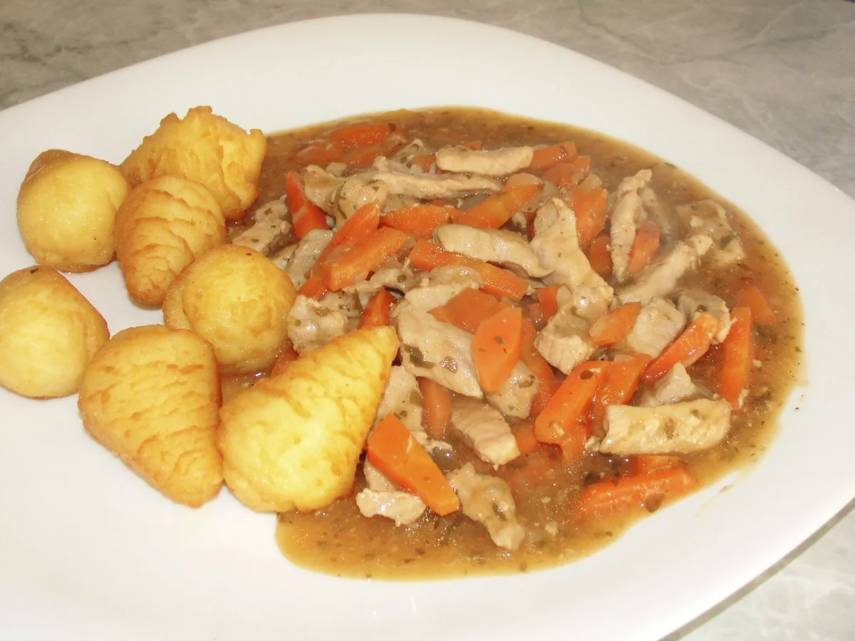 Rezept: Rindfleisch-Möhren-Geschnetzeltes Bild Nr. 5703 Rindfleisch-Möhren-Geschnetzeltes - Rezept - Bild Nr. 5703