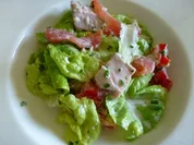 Lendensalat mit feinem  Wildkräuter-Dressing - Rezept