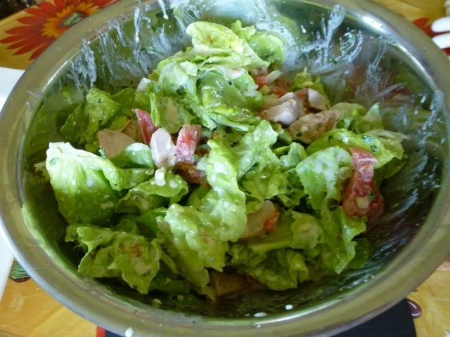 Lendensalat mit feinem  Wildkräuter-Dressing - Rezept - Bild Nr. 2