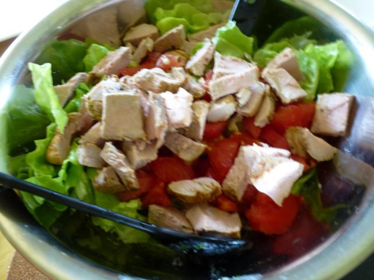 Lendensalat mit feinem  Wildkräuter-Dressing - Rezept - Bild Nr. 4