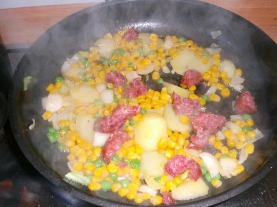 Wieder mal Reste aus der Pfanne - Rezept - Bild Nr. 5