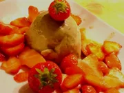 Panna Cotta vom grünen Tee - Rezept